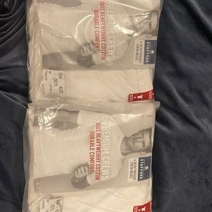 12  total Brand new Stafford heavy weight Under T's Size Medium --BUNDLE